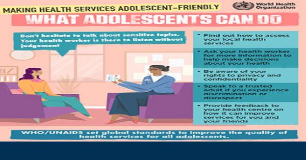 Adolescent Friendly Health Services Adolescents Are Unique Infographics 5534