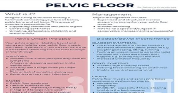 Women Health and Pelvic Floor Infographic Infographics | Medicpresents.com