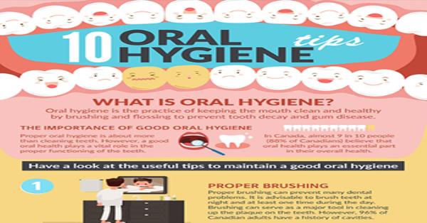 10 Oral Hygiene Tips Infographic Infographics | Medicpresents.com