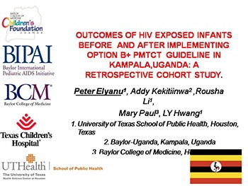 OUTCOMES OF HIV EXPOSED INFANTS BEFORE AND AFTER IMPLEMENTING OPTION B Plus PMTCT GUIDELINE IN KAMPALA