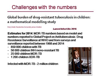 Challenges of MDR-TB in HIV-infected children