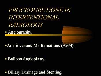 Interventional and digital radiology