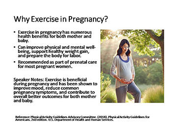 Exercise and Physical Activity in Pregnancy: Guidelines and Benefits