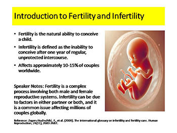 Sexual and Reproductive Health: Fertility and Infertility