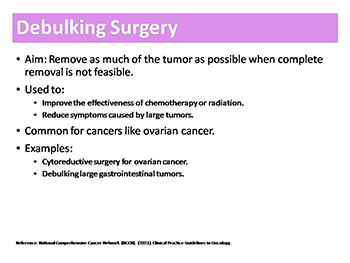 Types of Cancer Surgeries