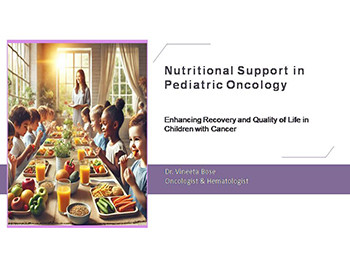 Nutritional Support in Pediatric Oncology