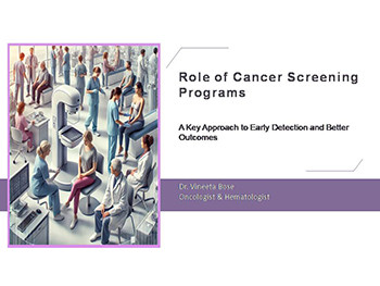 Role of Cancer Screening Programs