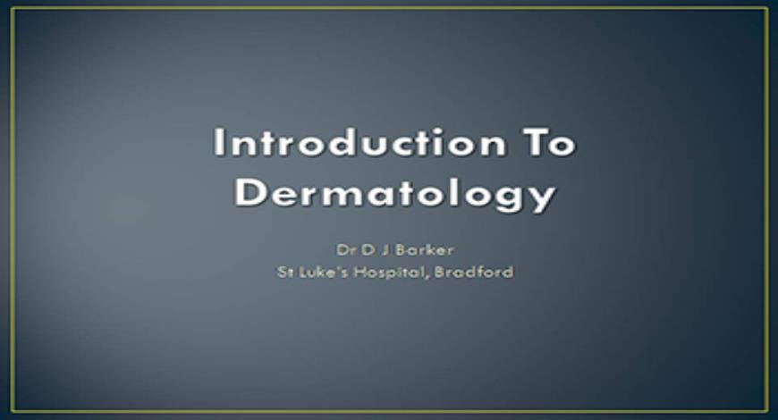 Download Free Medical Introduction To Dermatiology PowerPoint Presentation