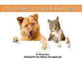 Pet Allergies Cat and Dog Allergens