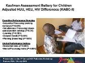 Neuropsychological performance in African children with HIV enrolled in a multi-site anti-retroviral clinical trial