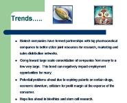 The Pharmaceutical and Biotechnology Industries PowerPoint Presentation