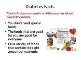 Diabetes and Nutrition