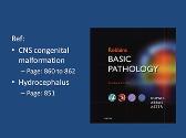 Congenital malformations and hydrocephalus