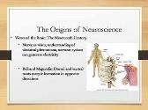 The Origins of Neuroscience