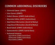 Common Abdominal Disorders PowerPoint Presentation