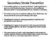 Stroke and Spinal Cord Disorders