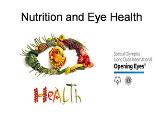 Nutrition And Eye Health