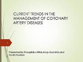 Coronary artery diseases